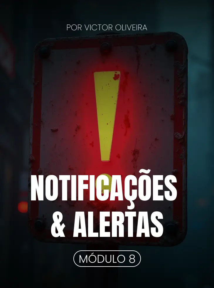 Aprendemos formas de configurar notificações dentro da plataforma, além de personalizar formato, gatilhos e modelos de envio.